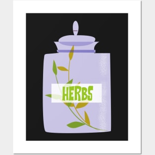 Herbs Jar | Cute Posters and Art